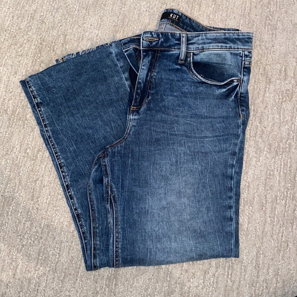 KUT from the Kloth - Kelsey High Rise Ankle Flare